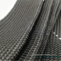 Flame retardant black mesh cotton woven sleeve